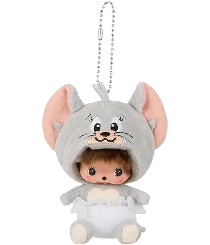 Monchhichi Tom & Jerry Baby TUFFY Keychain Bag Charm