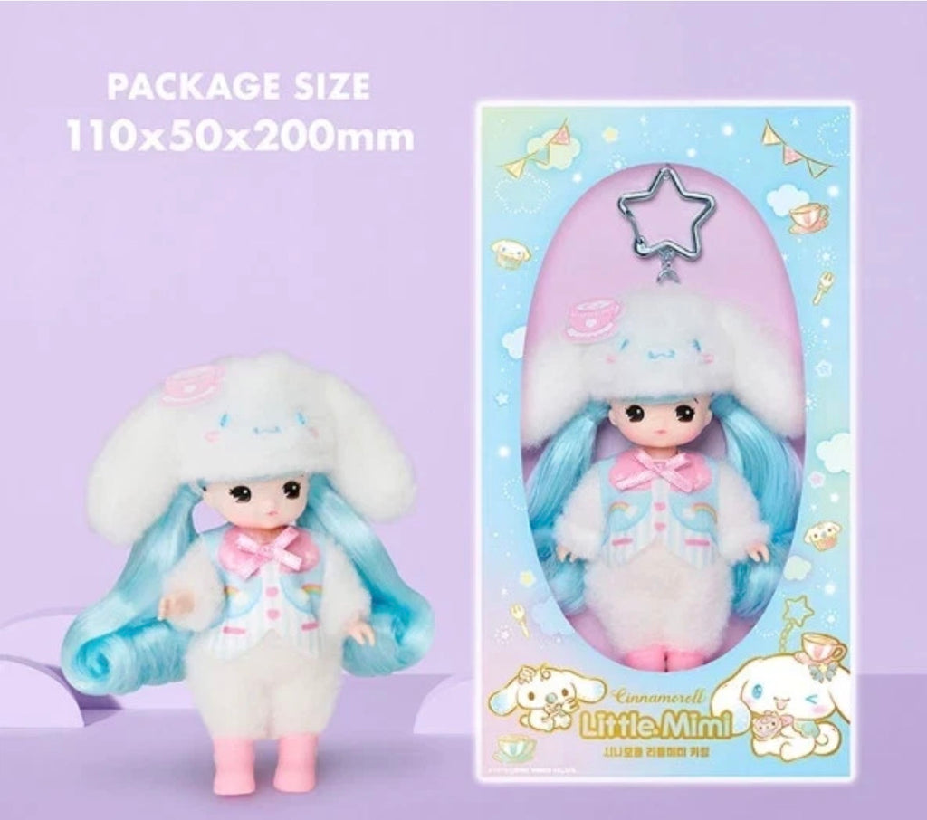 Little Mimi Sanrio Character Doll Keychain ~ Cinnamoroll