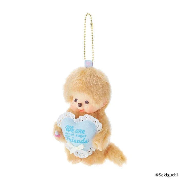 Monchhichi Sweet Sugar Series Blonde Monchhichi Bag Charm