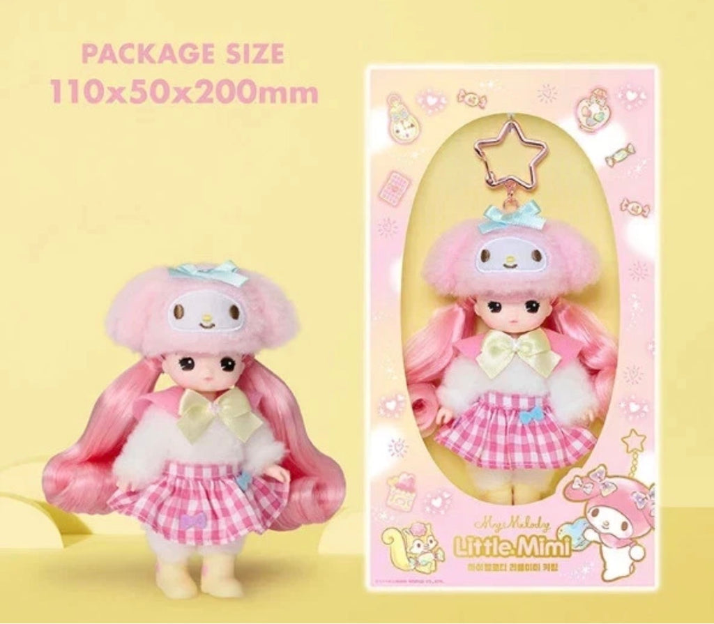 Little Mimi Sanrio Character Doll Keychain ~ My Melody