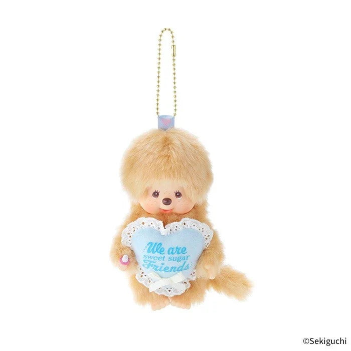 Monchhichi Sweet Sugar Series Blonde Monchhichi Bag Charm