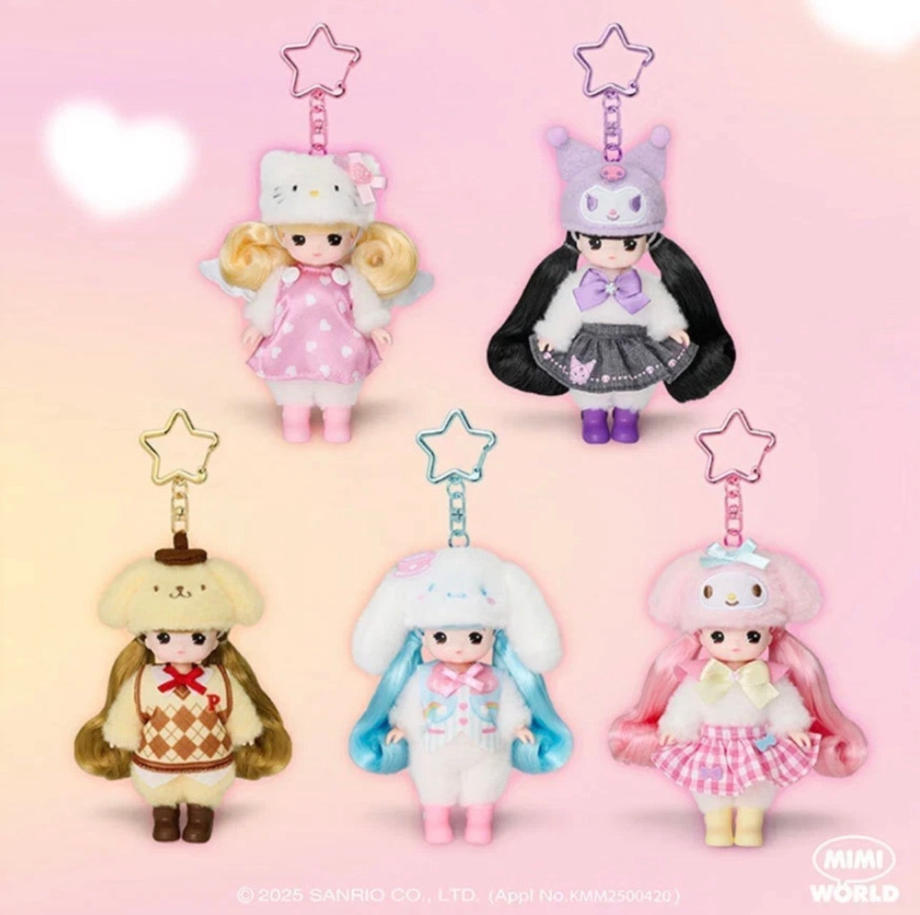 Little Mimi Sanrio Character Doll Keychain ~ Cinnamoroll